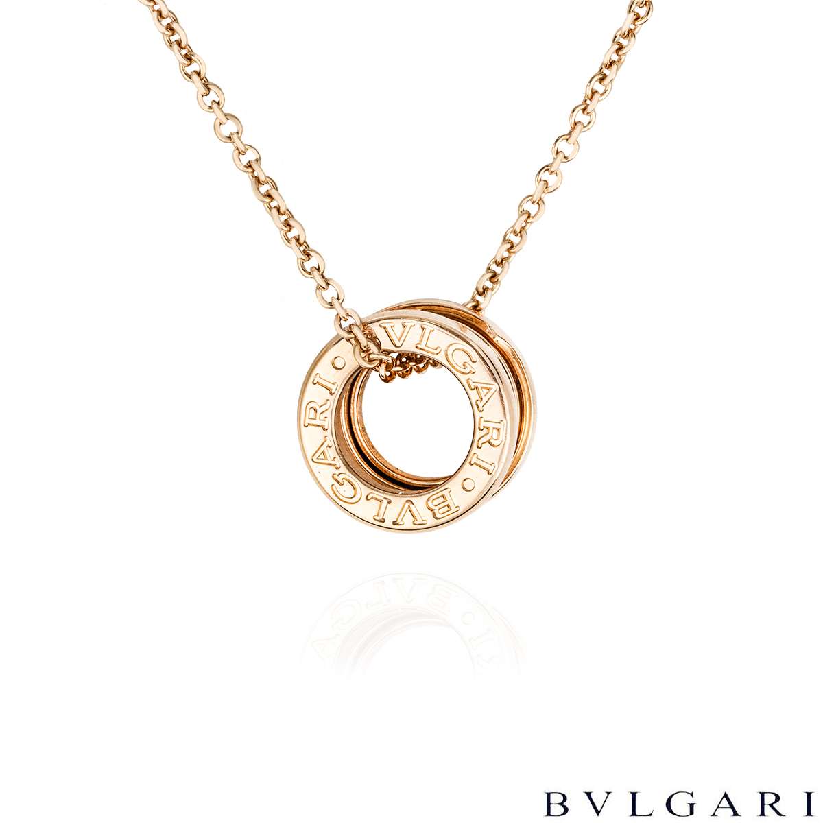 Bvlgari Rose Gold B.Zero1 Pendant Necklace 335924 Bvlgari Rose Gold B.Zero1 Pendant Necklace 335924